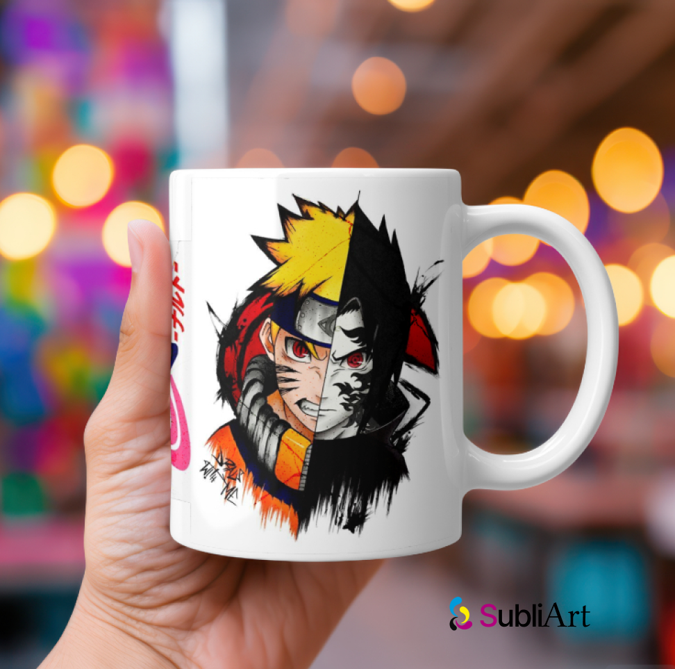 Taza temática de Narutto